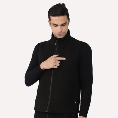 Polaire van de Polyestermensen van het Vacht Openlucht Verwarmde Vest 100% Verwarmde Gilet