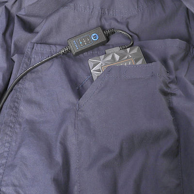 6700mAh Donkergrijze de Kleding met airconditioning van Aircon van het Kostuumjasje