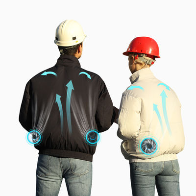 De witte van het de Overhemdenhitteberoerte van 12V de Preventielucht Met airconditioning bedriegt Kleding