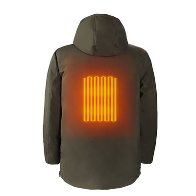 Verwarmingsjas voor mannen Op maat gemaakte verwarmde kleding Elektrische softshell waterdicht winterwerkkleding