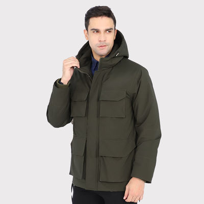 3 Temperatuurverstelbare verwarmde winterkleding 100% polyester verwarmde snowboardjackets