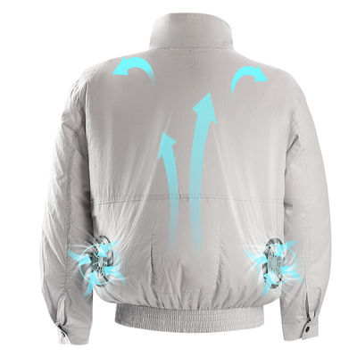 De witte van het de Overhemdenhitteberoerte van 12V de Preventielucht Met airconditioning bedriegt Kleding