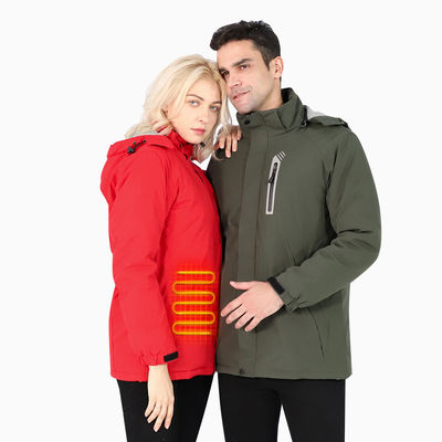 OEM 7,4V Li-ion batterij verwarmd Winterkleding Unisex oplaadbaar verwarmd jasje