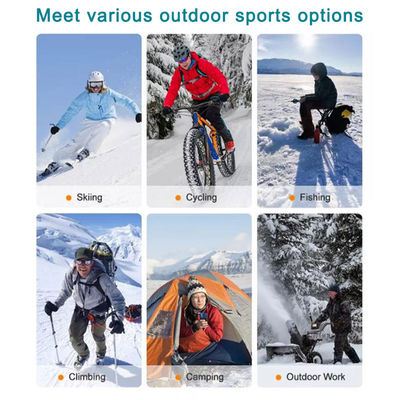 Gepersonaliseerde Softshell Verwarmde winterkleding Elektrische batterij Verwarmde jachtjas met 7,4V batterij