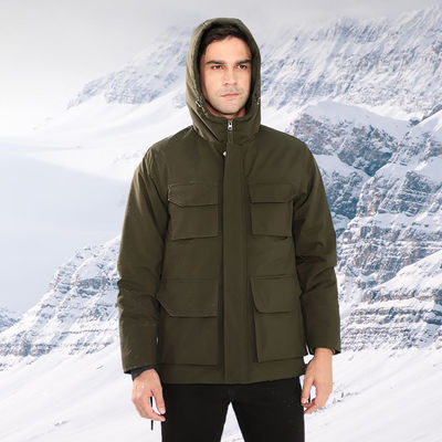 Verwarmingsjas voor mannen Op maat gemaakte verwarmde kleding Elektrische softshell waterdicht winterwerkkleding