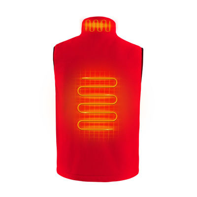 Verwarmd het Lichaamsverwarmingstoestel van de Slimme Navulbare Verwarmd Gilet Mensen van 55C 5V