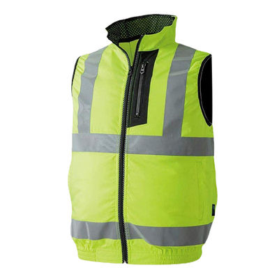 De fluorescente Weerspiegelende Dubbele Ventilator hallo Vis Shirts van het Ventilator Koelvest