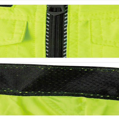 De fluorescente Weerspiegelende Dubbele Ventilator hallo Vis Shirts van het Ventilator Koelvest