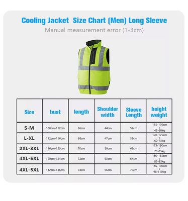 De fluorescente Weerspiegelende Dubbele Ventilator hallo Vis Shirts van het Ventilator Koelvest
