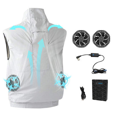 De binnen Sneldrogende Kleren Met airconditioning van het Ventilator Koelvest 5V USB