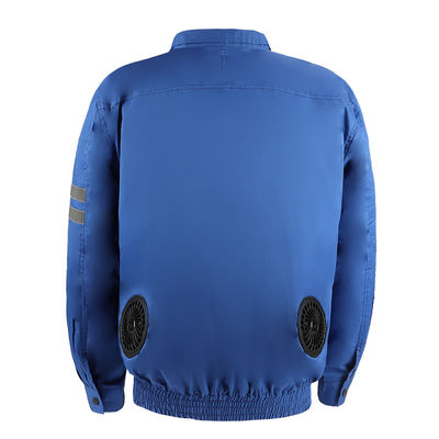 OEM Blauw Fietsjasje Met airconditioning met Koelventilator voor het Werkbouw