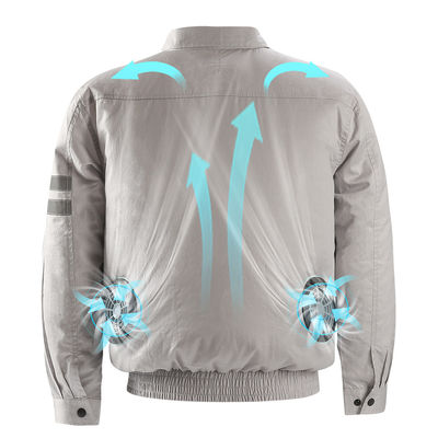5V de ventilator Gekoelde Eenvormige 3XL 4XL Grootte Met airconditioning van de Jasjekleding
