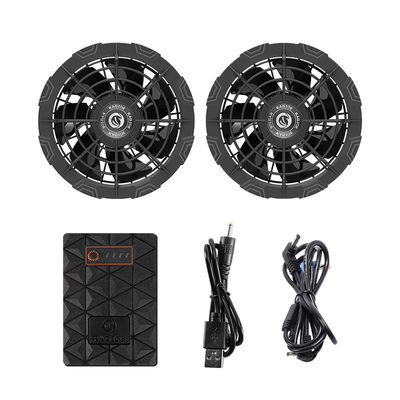 12V de Ventilator van het de Airconditioningskostuum van de jasje Koelventilator 6700mAh