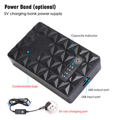 10050mAh Koel het Vestbatterij met airconditioning van de Klerenventilator 5V