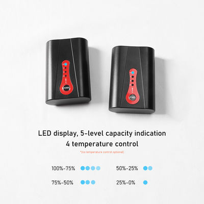 Navulbaar Li Ion Heated Socks Battery 18650 7.4V 2600mAh
