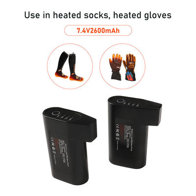 Verwarmde Vuisthandschoenbatterij 18650 Lithium Ion Heated Vest Battery Pack