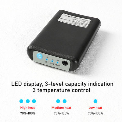 Grijze 4000mAh op batterijen verwarmde kousen Drie Temp. Gears verwarmde compressiesokken