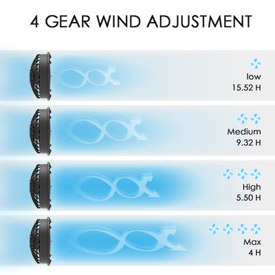 Het batterij In werking gestelde Koude Vest van het Ventilator Koelvest 6700mAh 4XL voor de Zomer