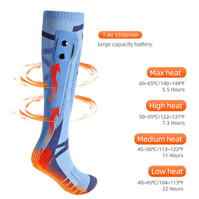 Het navulbare het Kamperen van Ion Self Heating Socks For van het 4 het Verwarmen Montageslithium Visserij Ski?en