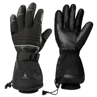 de lithium-Ionenbatterij van 7.4V stelde de Verwarmde Winter Ski Gloves With 3 de Controle van de Niveau in werkingTemperatuur