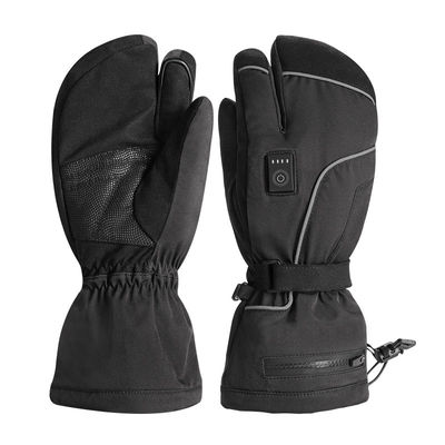 De winter het Schaatsen 7.2V stelde de Navulbare Batterij Verwarmde Vuisthandschoenen Elektrisch Thermisch Verwarmd Ski Mittens voor Mannen Vrouwen in werking
