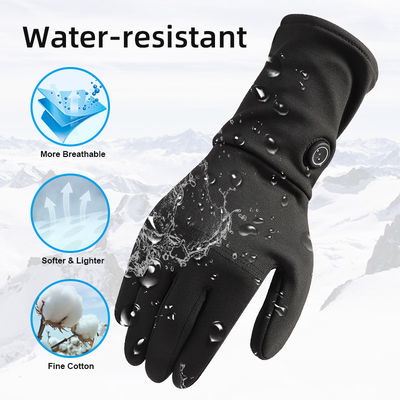 De in het groot Dunste Verwarmde Winter Gloves de Elektrische Waterdichte Verwarmde Handschoenen van 7.4V met Vingertouch screen