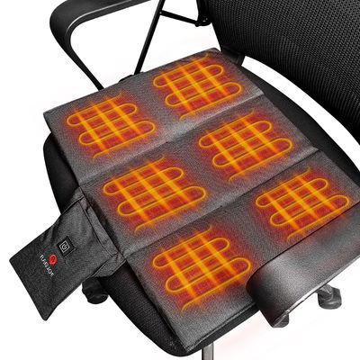Opvouwbare elektrische oplaadbare 5V batterij verwarmd stadion stoel kussen auto stoel verwarming pad