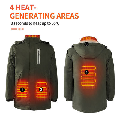 Verwarmingskleding Thermische kleding Verwarming Waterdicht Sport jas Winter jas Outdoor jas