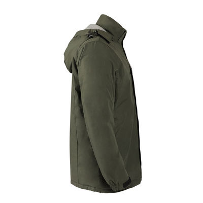 Warm buiten verwarmd Intelligente temperatuurregeling Warm kapotte winter thermische mannen warm jasje