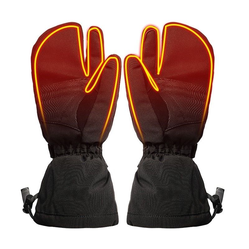 7.4V navulbaar Elektrisch Verwarmd Ski Gloves Battery Operated Gloves voor de Winter de Openlucht Jacht